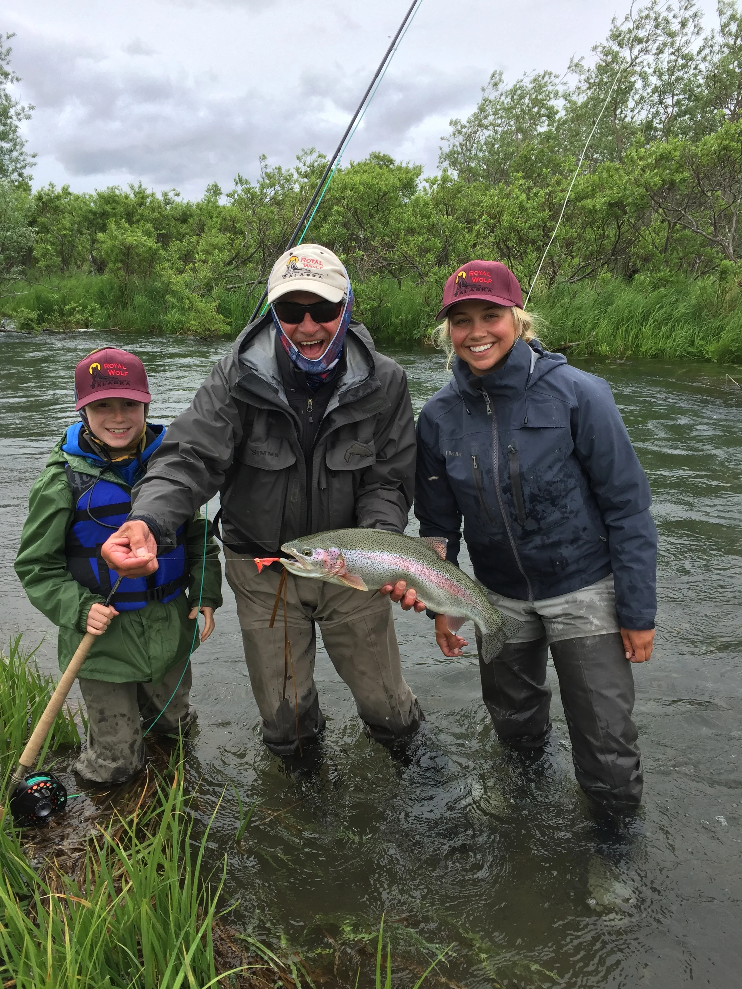 Guide Sky with Eli (8yo) and his Grandpa Dr. Mues, June 2018
