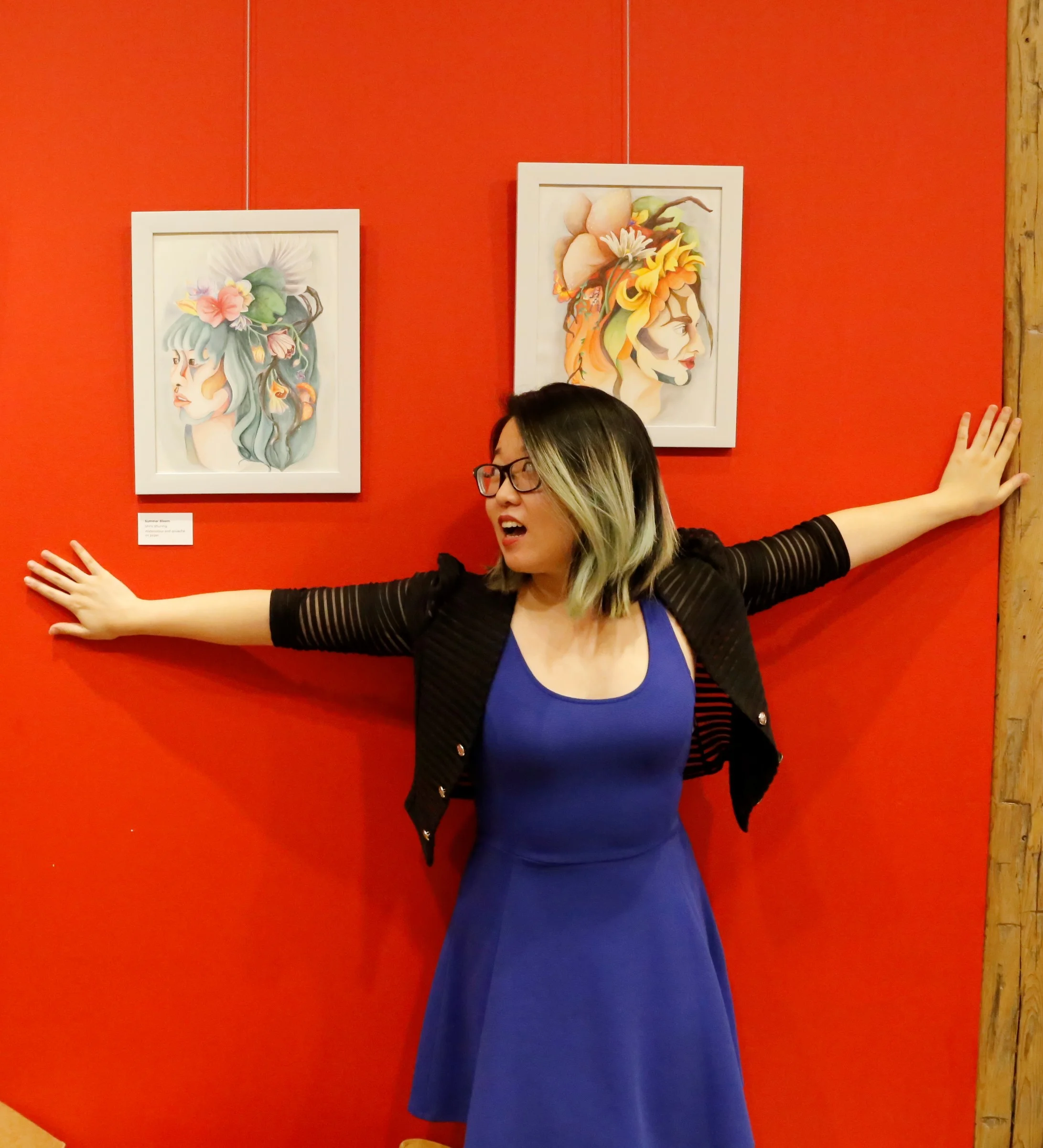 CarpOs Collective debut gallery show. Toronto, Canada. October, 2018.