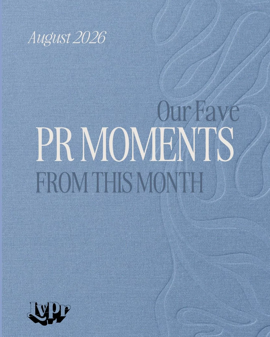 This month in PR: barbershops, basket shops, and one very unconvincing skincare demo 💅 From Topicals to Tate, here are the wins (and the misses) that had us talking in August.

Swipe through our fave PR/marketing moments from this month, and tell us