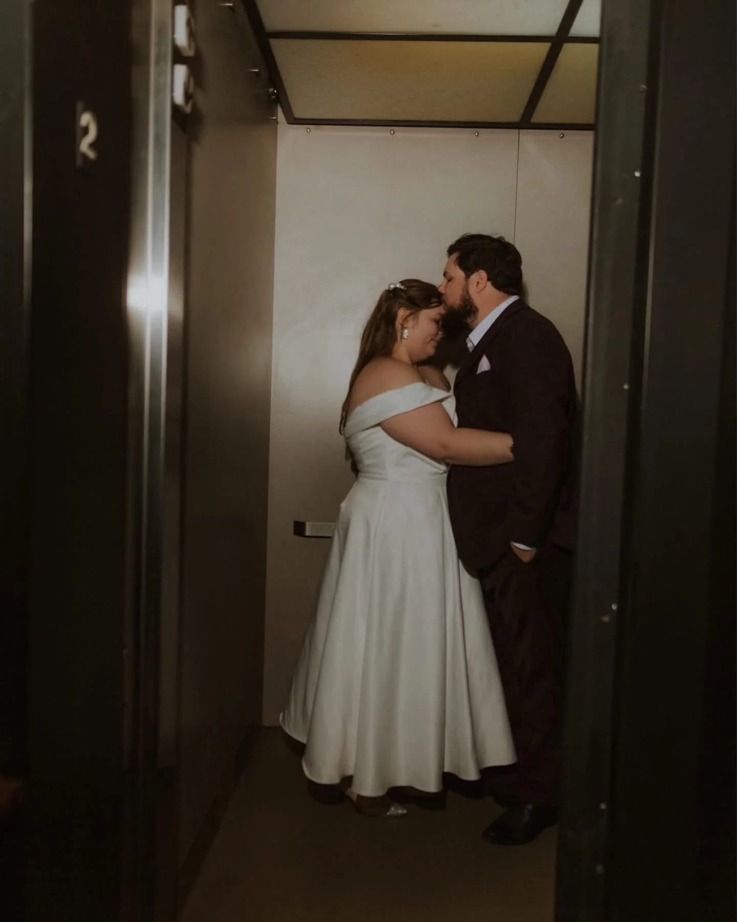 Took a trip over to Weatherford to celebrate these two saying yes to forever for their intimate courthouse wedding. ✨
Thank you both for trusting me with your moments.
@ballard.holly @electrichamsandwich

Suit: @johnvarvatos 
Dress: @mastertailortx 
