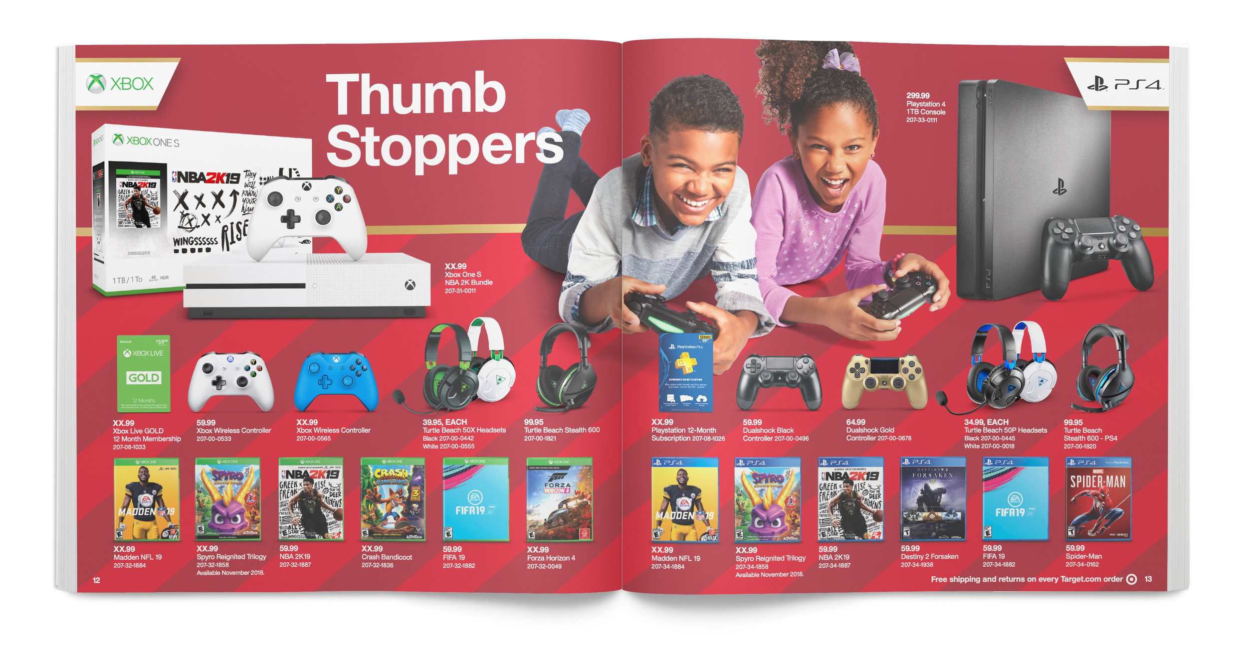 target holiday catalog