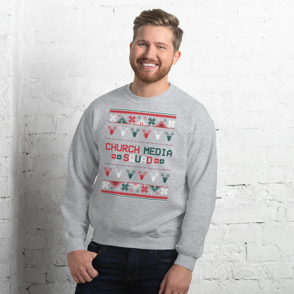 Church Media Squad - Ugly Sweater | Church Graphics Unlimited