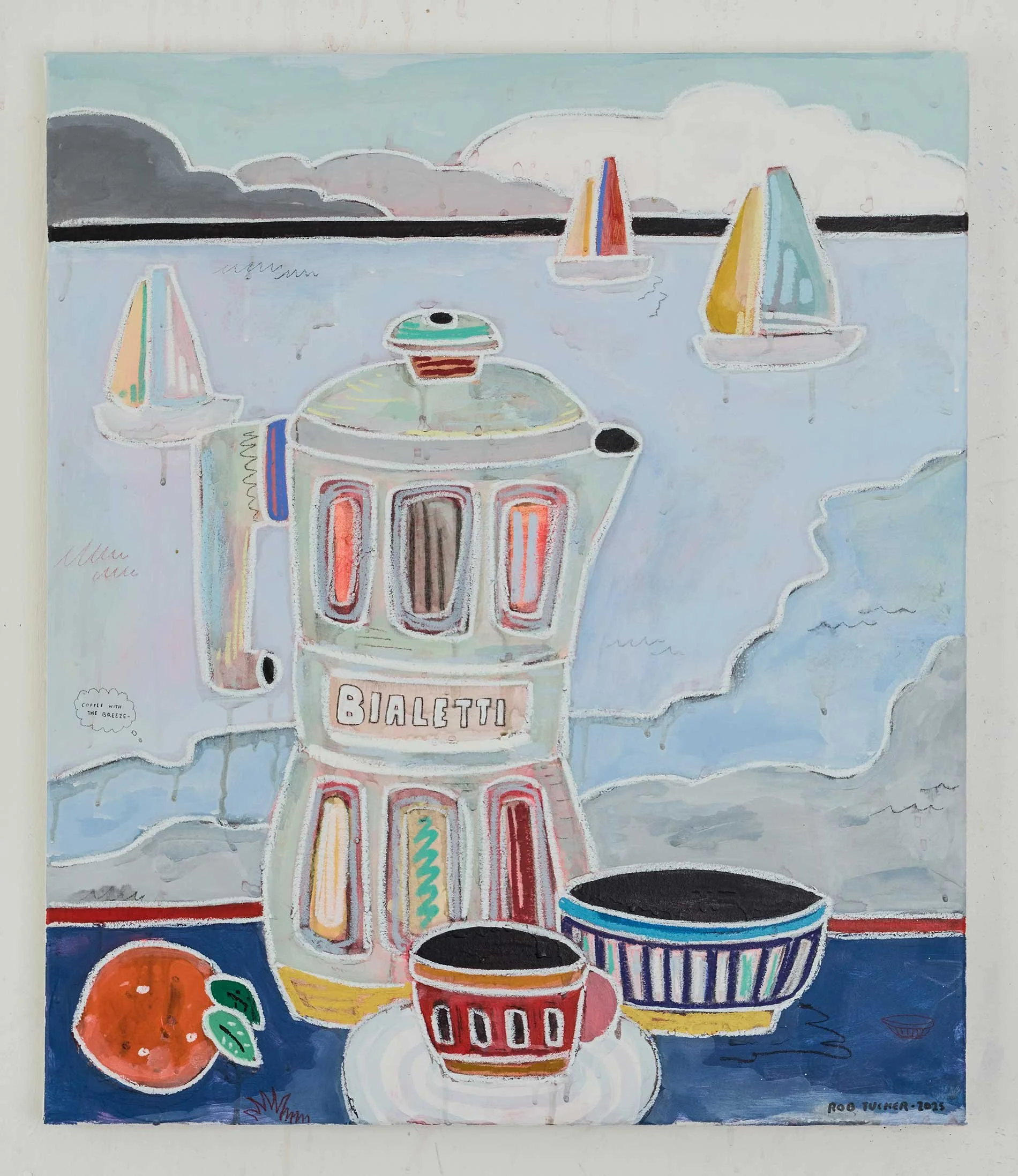 Coffee with the breeze. 70x60cm.jpg