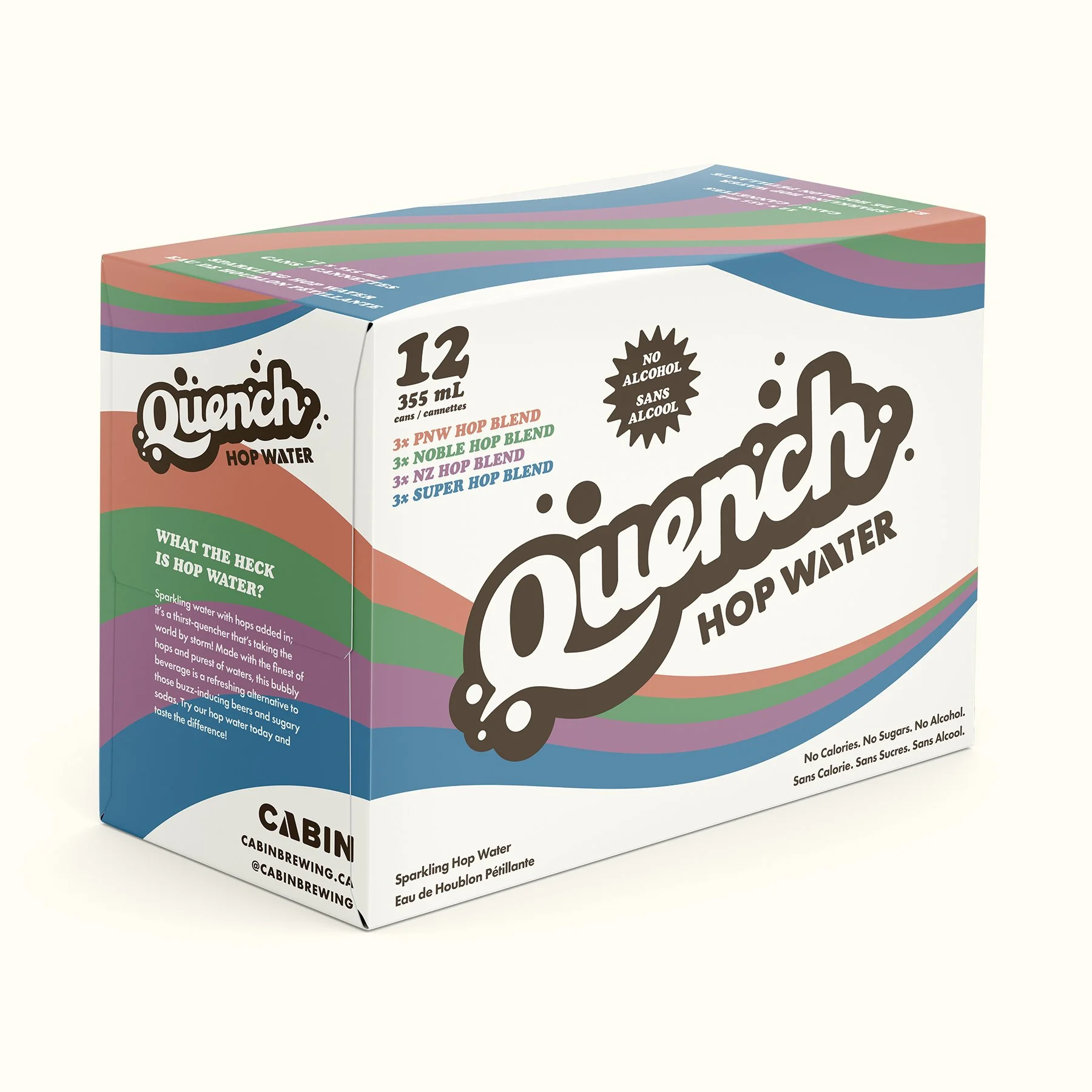 Quench Hop Water — Cabin Brewing Company Calgary Craft Brewery