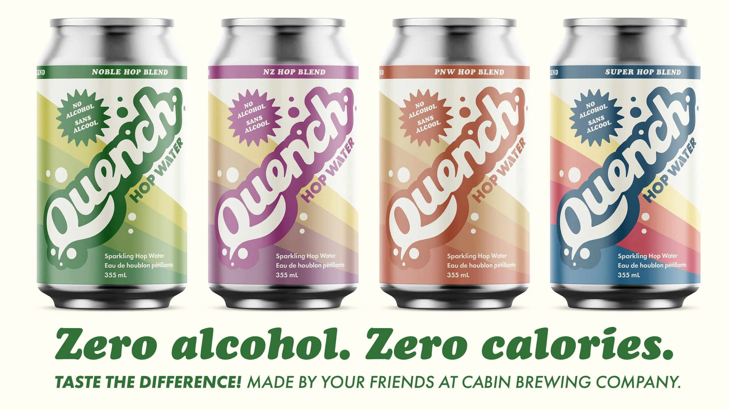 Quench Hop Water — Cabin Brewing Company Calgary Craft Brewery