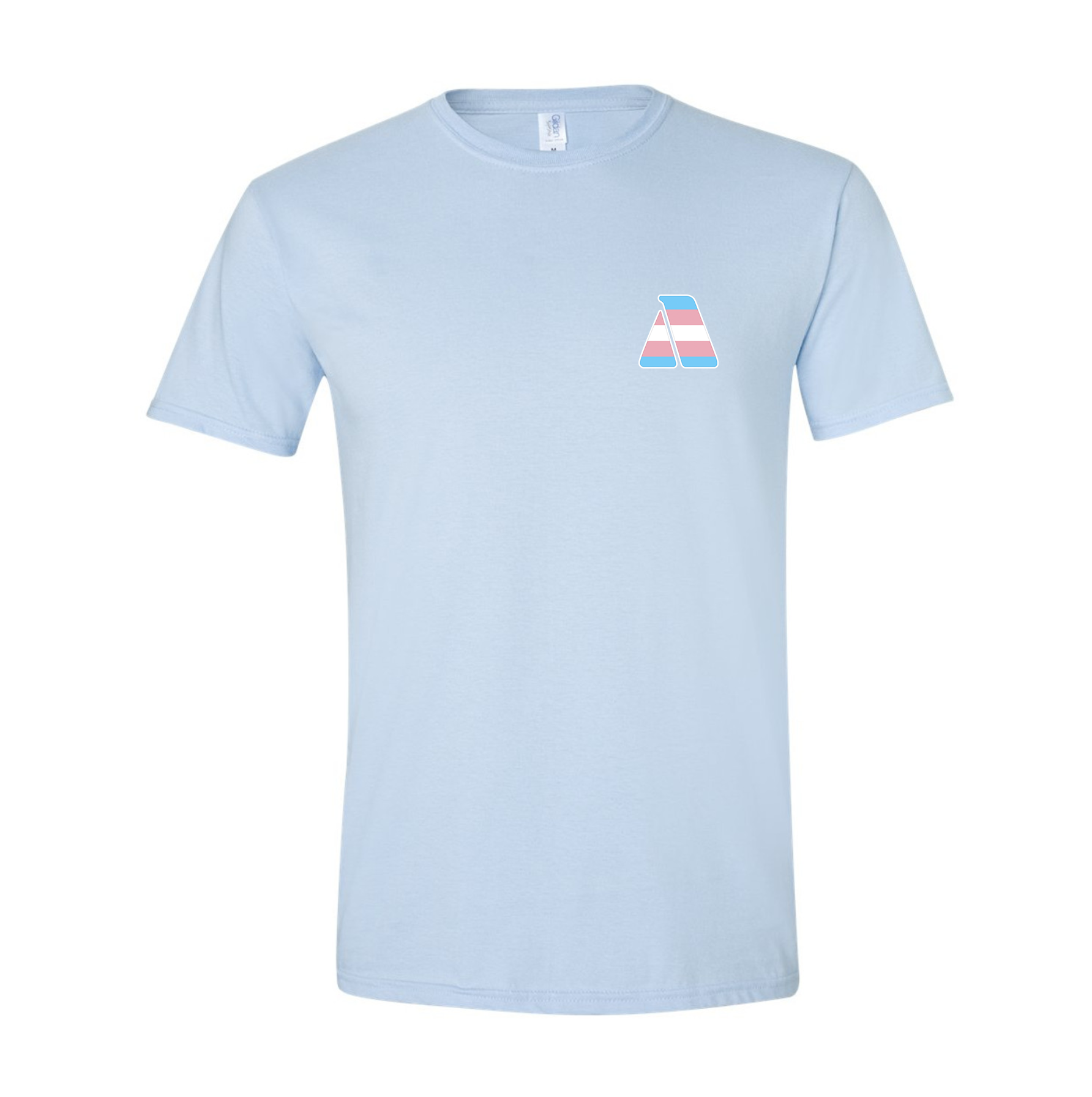 Blue Trans Pride Tee.png