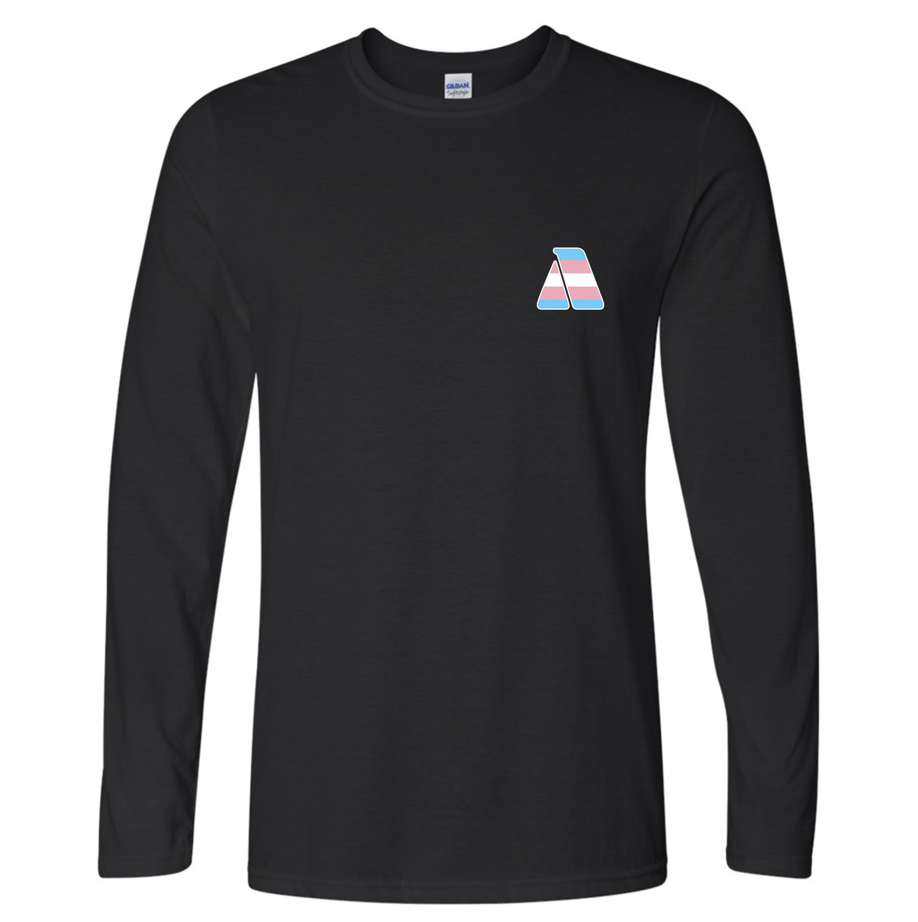 Black Long Sleeve Trans Tee.png