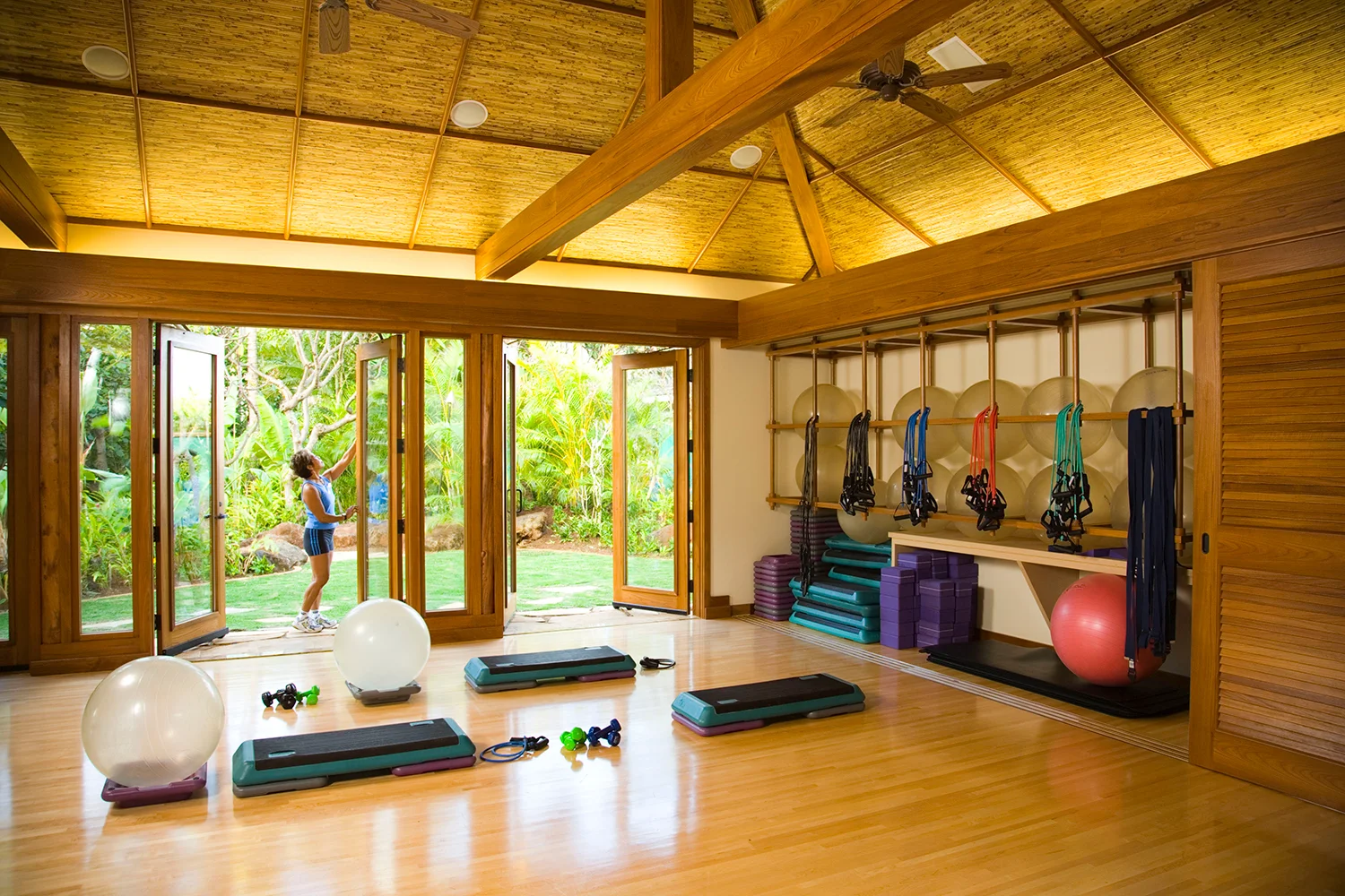 Guest at the Anara Spa in Kauai can enjoy fitness and wellness classes