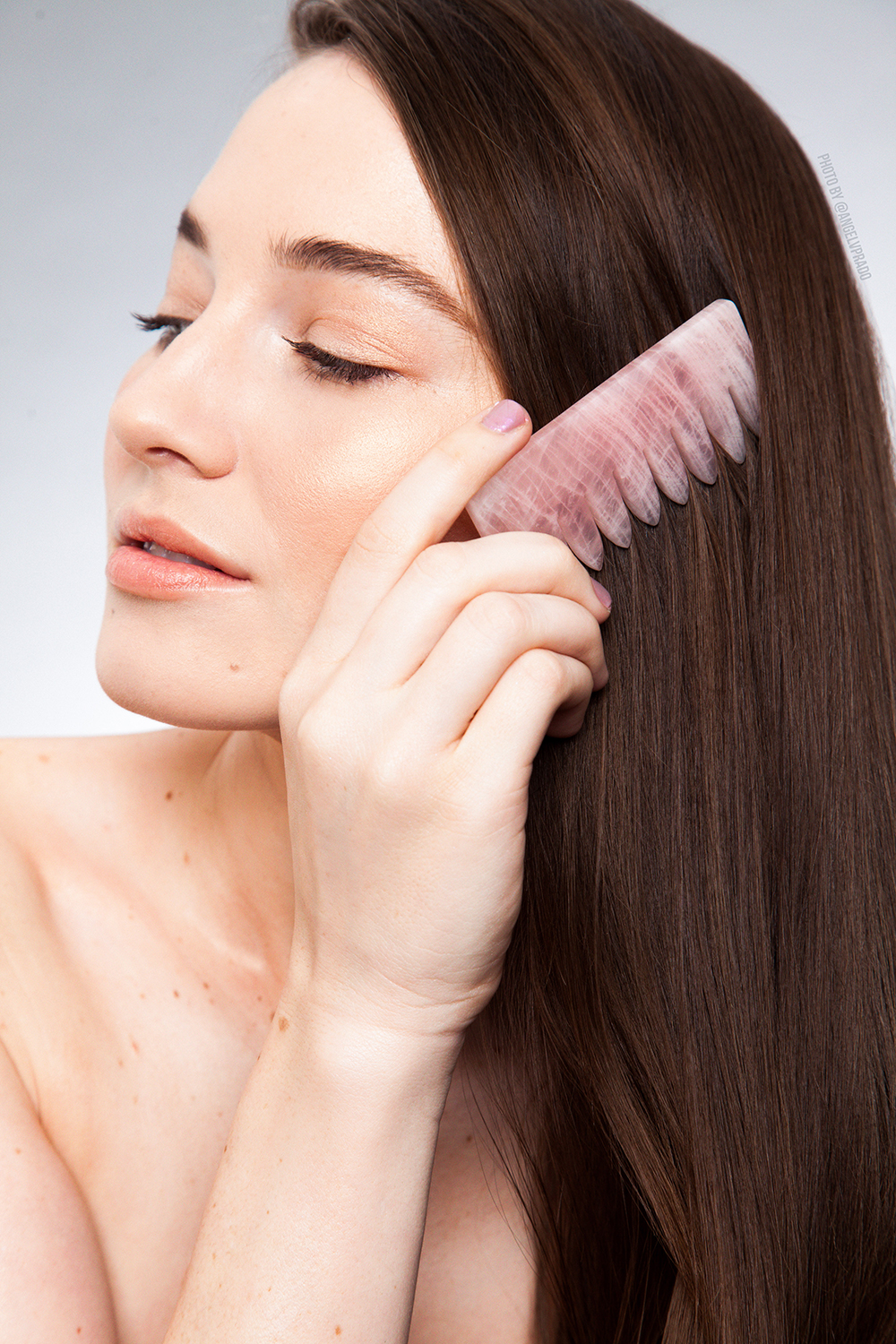 model combing hair.jpg