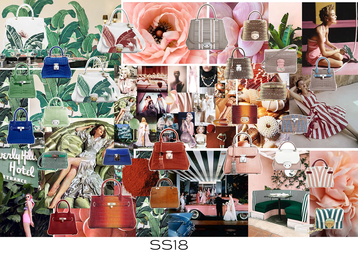 Asprey's SS'18 mood board.