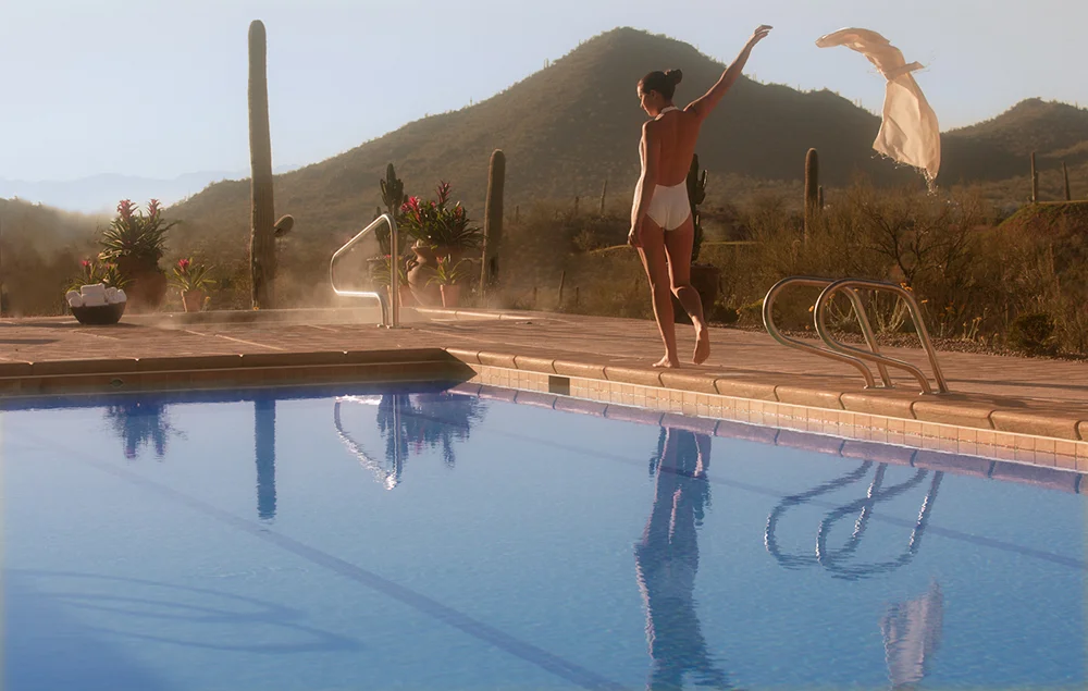 Guests at Hashani Spa enjoy a collection of salt water options including the private lap pool and whirlpool.