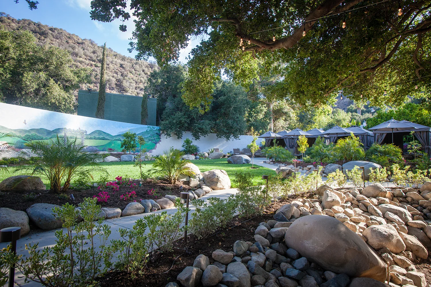 Glen Ivy Hot Springs' new Secret Garden offers the perfect place for relaxation.