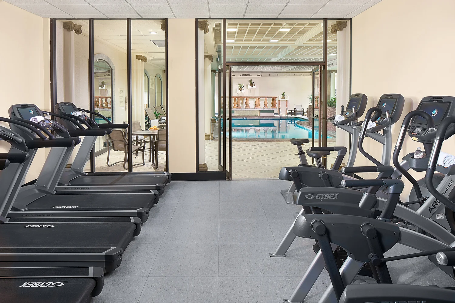 Spa guests also receive access to the Athletic Club, which has a heated pool.