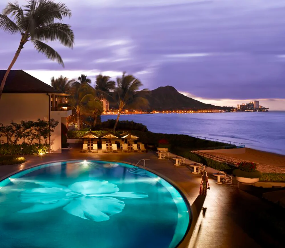 Halekulani in Waikiki.