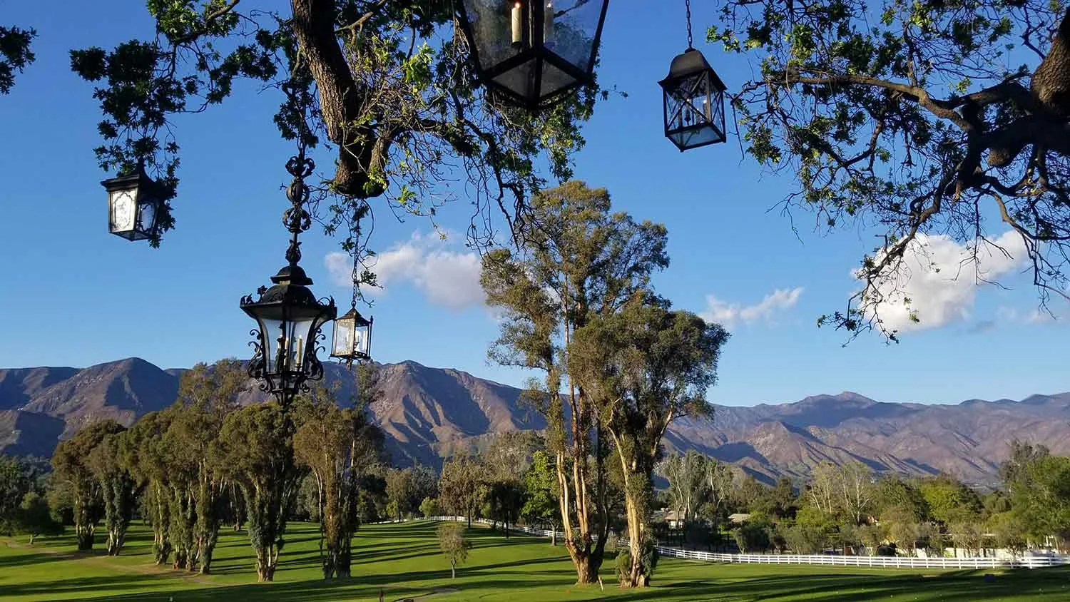 Stunning Ojai views at Ojai Valley Inn and Spa.