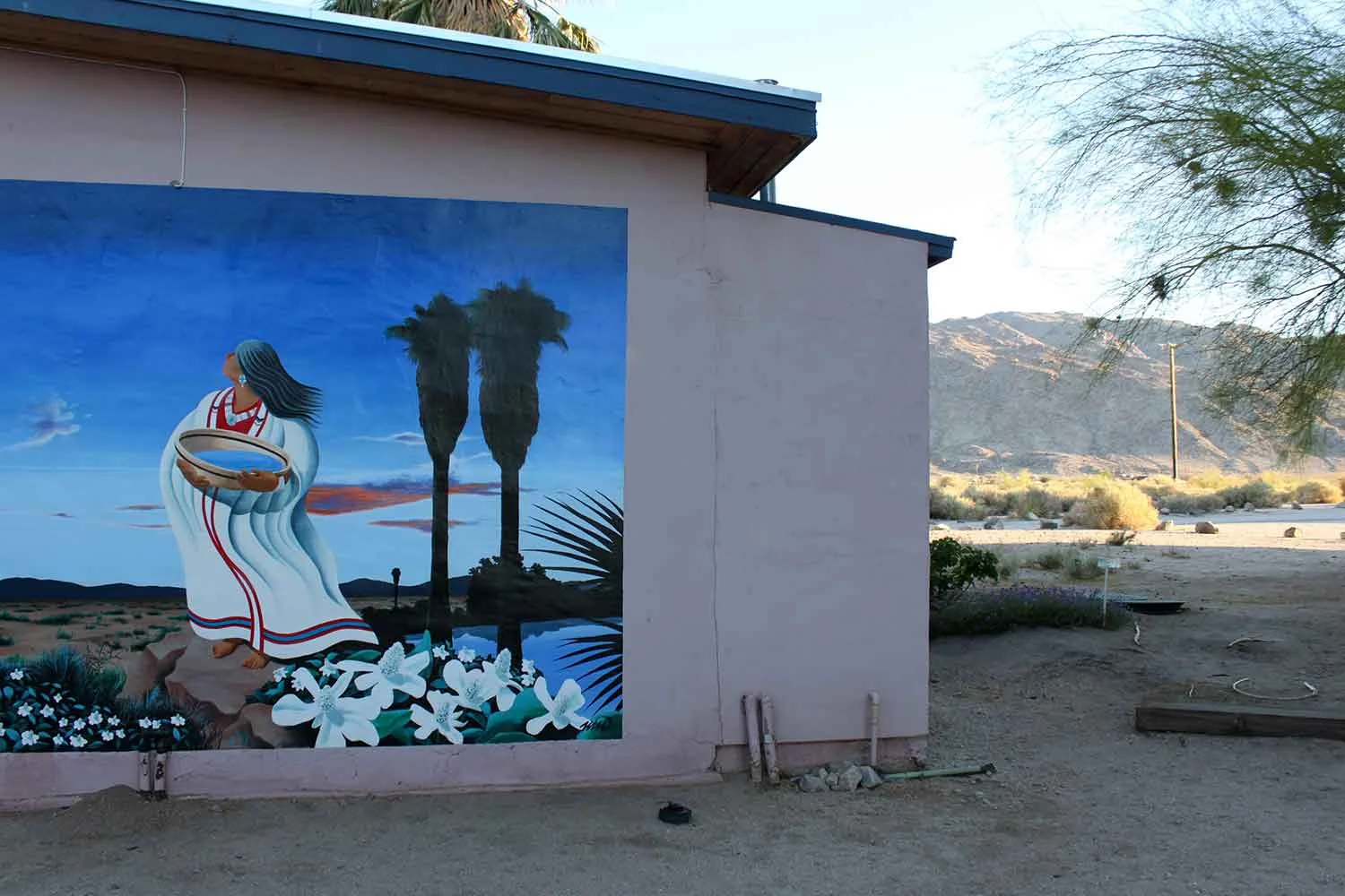 A mural in Twentynine Palms.