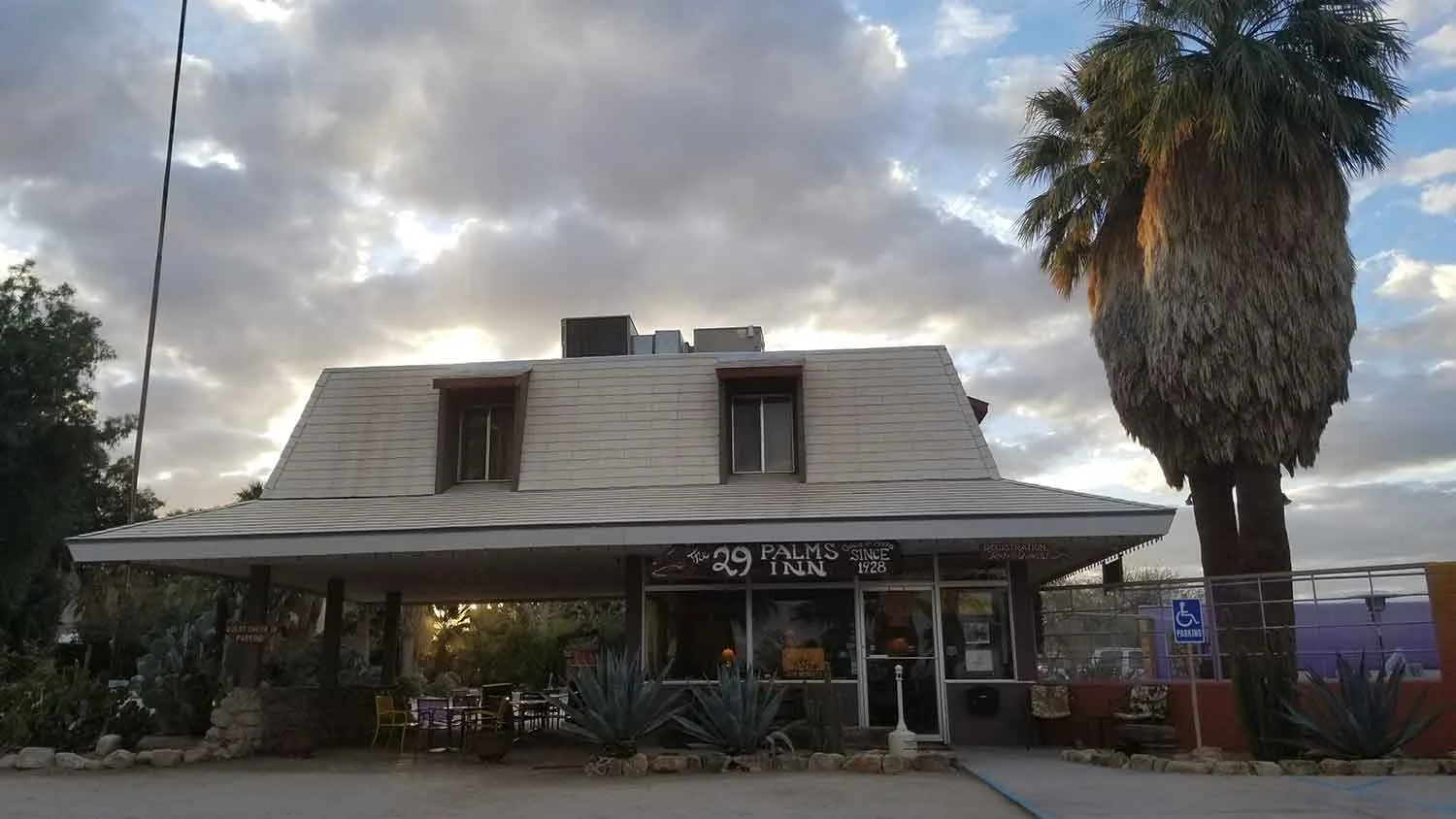The 29 Palms Inn.