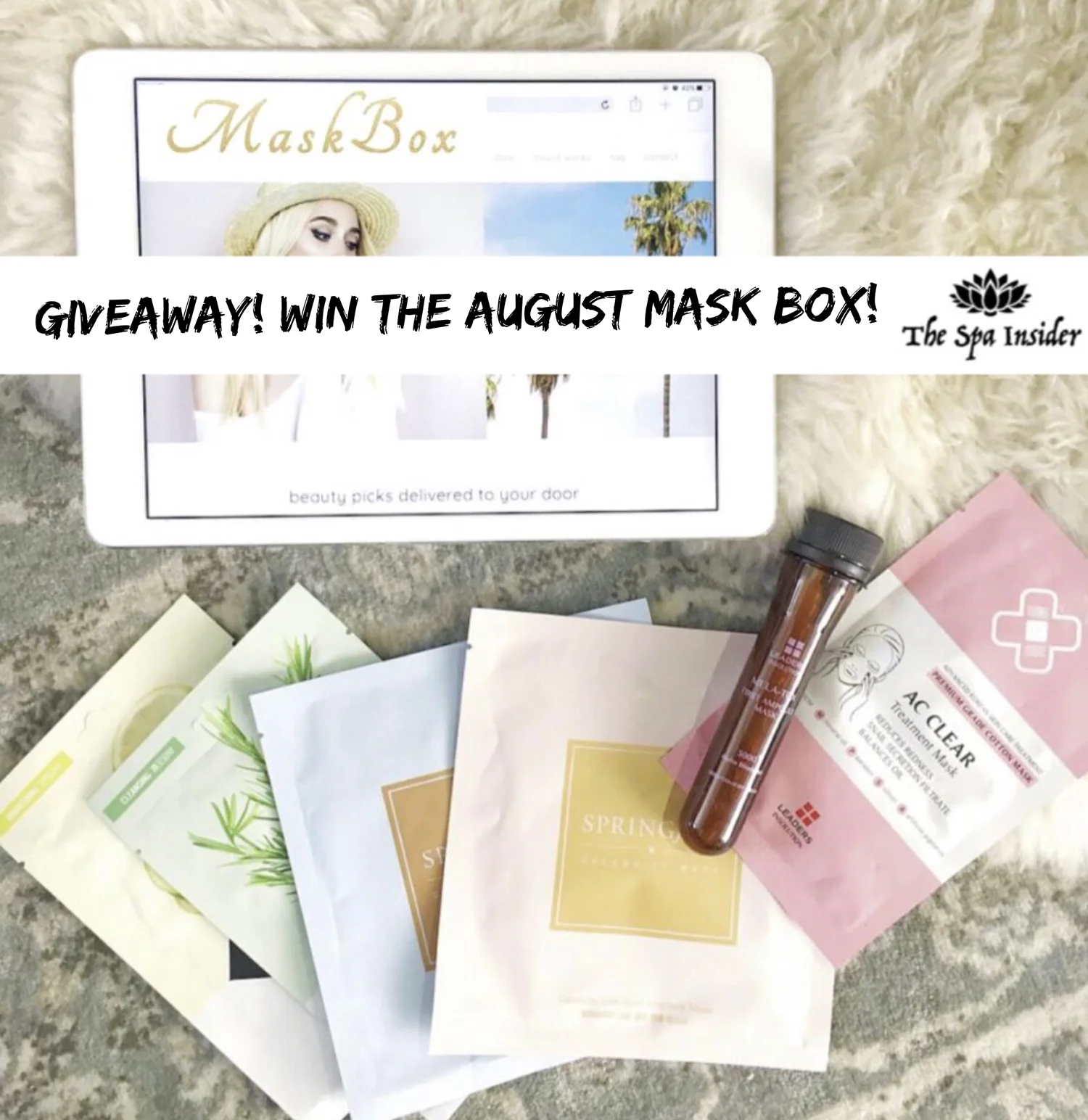 Win a Korean Sheet Mask Box from Mask Box