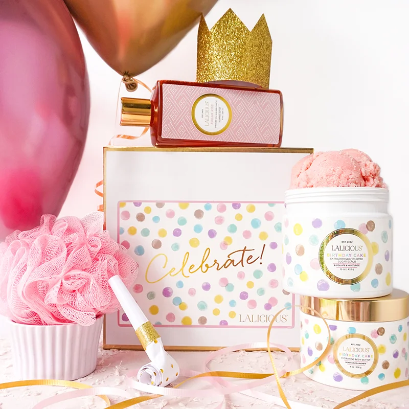 LALICIOUS Releases Birthday Cake-Themed Celebration Box