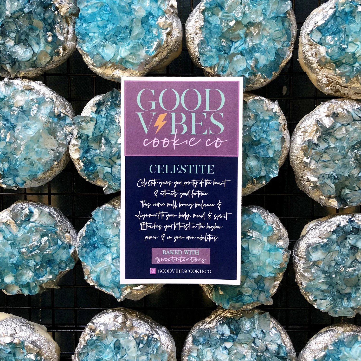 Her crystal cookies make the perfect gifts for any occasion.