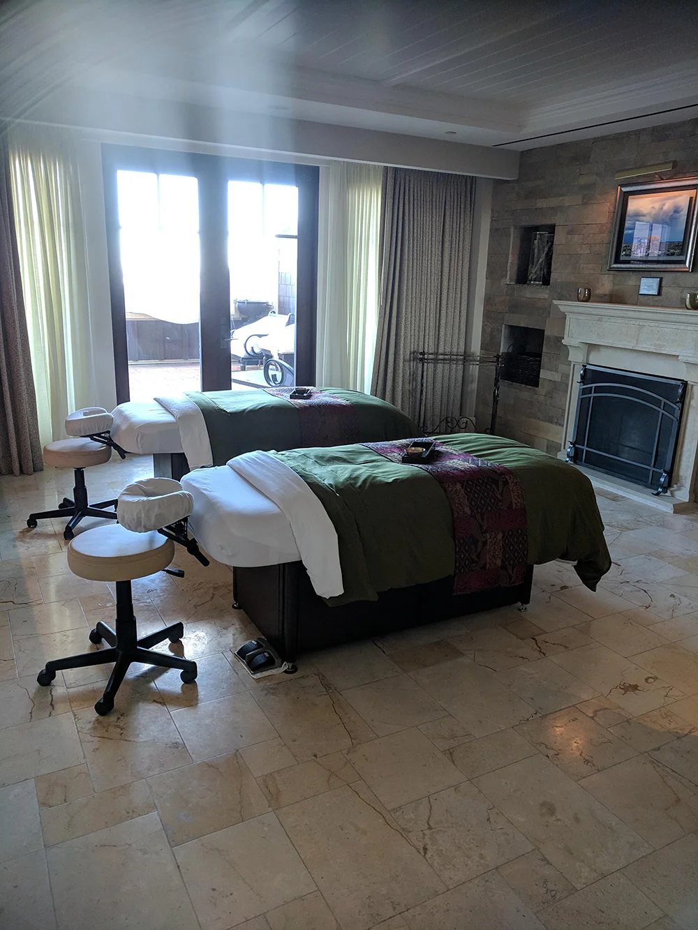 A look inside the Serenity Couples Treatment Room.