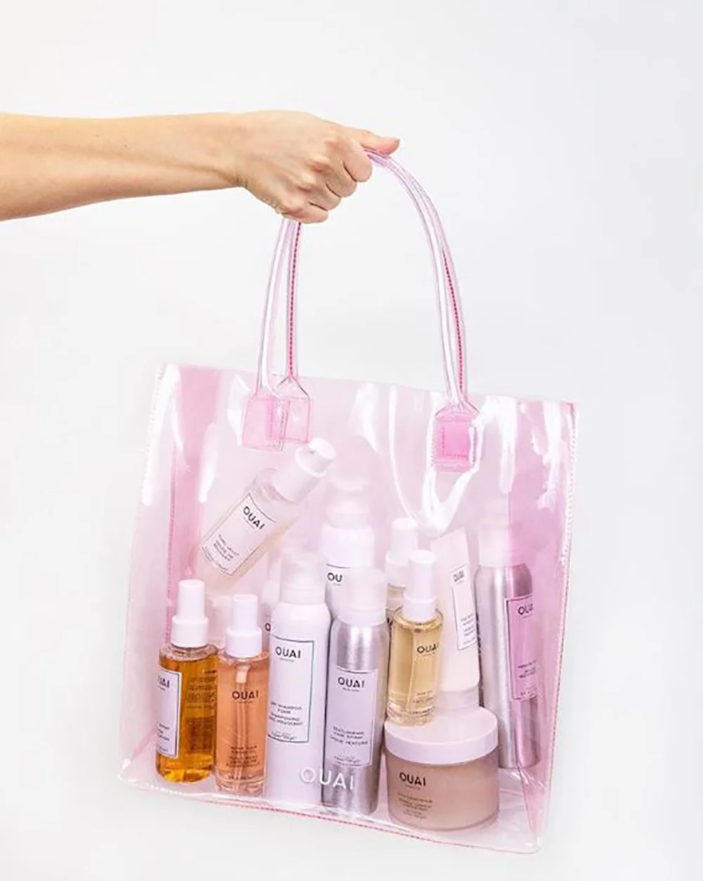 Celebrates OUAI's 3rd Birthday With a Free Pink Tote on Purchases Over $18