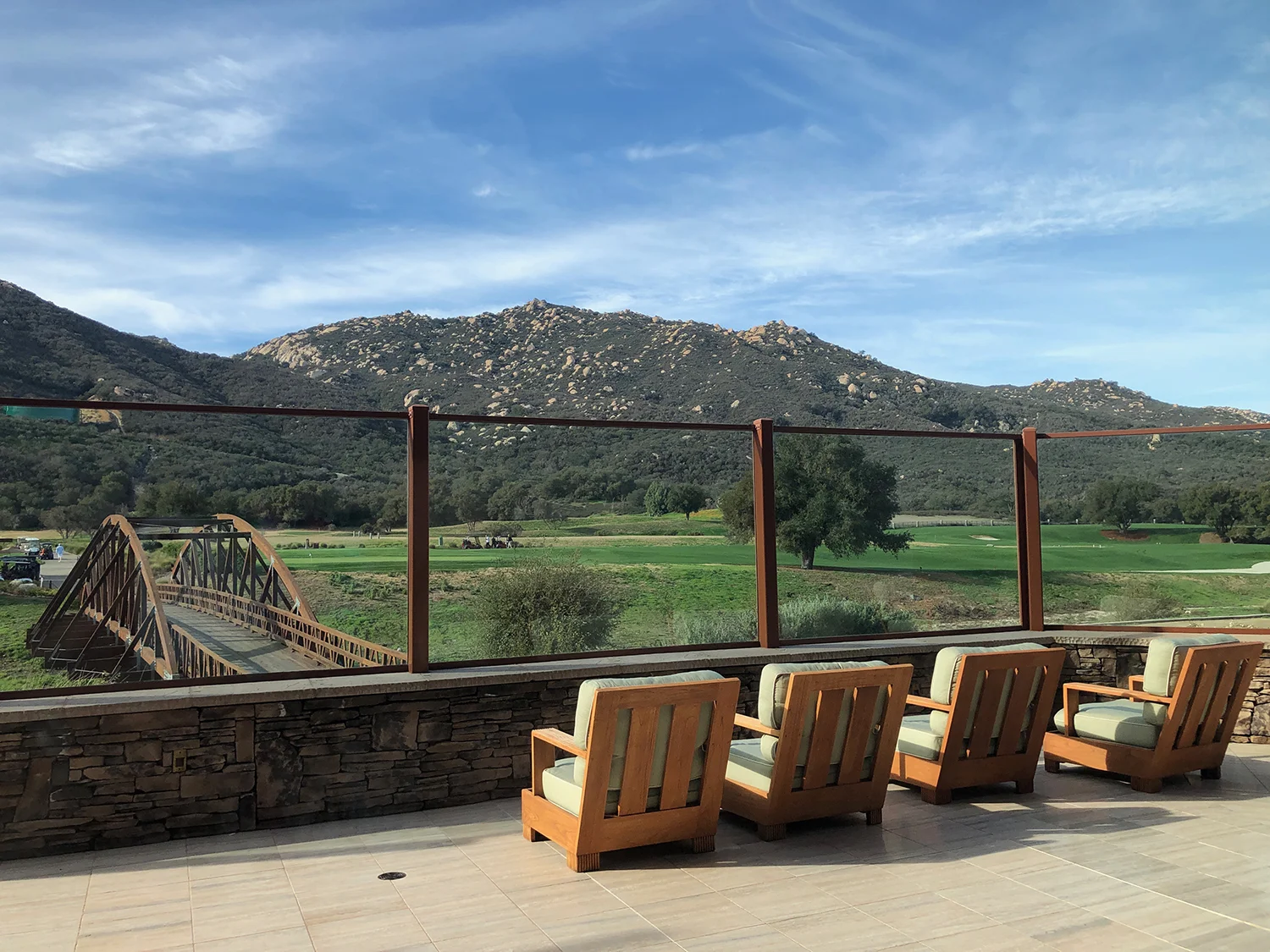 Journey’s End has several outdoor decks with expansive views.