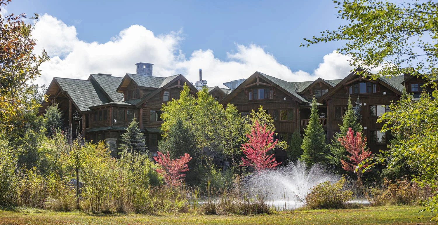 The Whiteface Lodge in Lake Placid, New York.