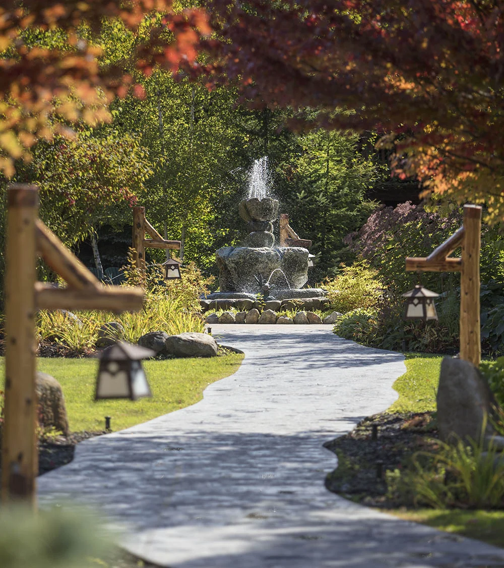 The Lodge is set amidst natural beauty with plenty of outdoor space to enjoy.