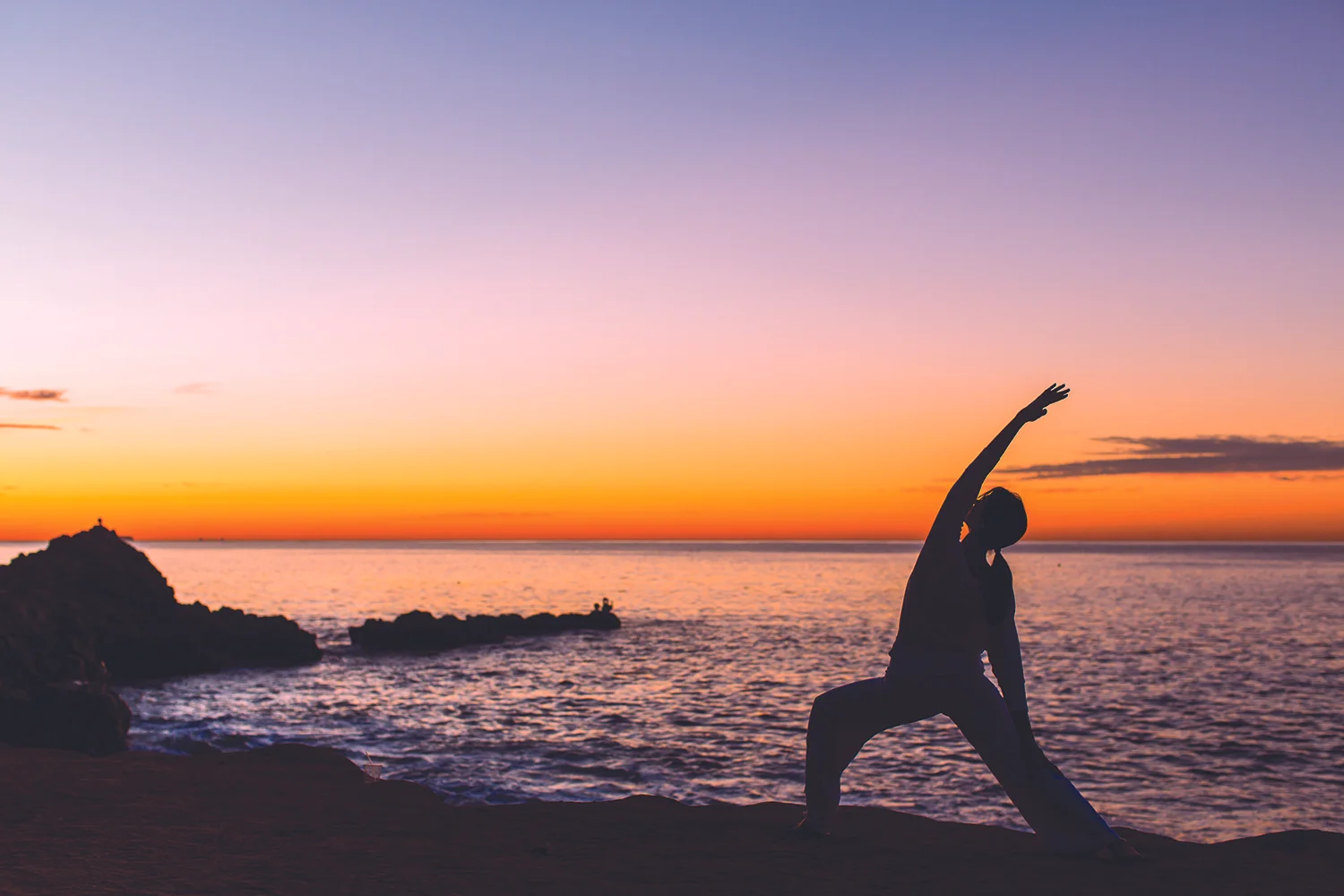 The wellness retreat includes a choice between a session of seaside yoga or the resort’s signature boot camp fitness class.