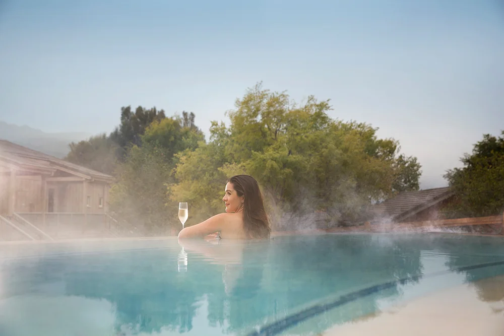 Infinity pool at The Spa at Bernardus.
