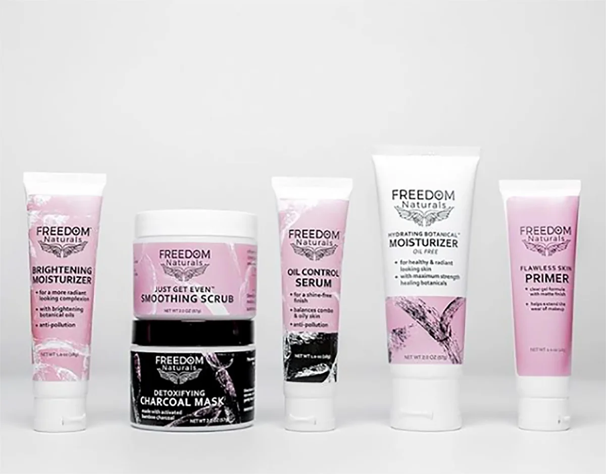 FREEDOM Naturals is a natural skin care line that blends the earth’s best ingredients for effective results.