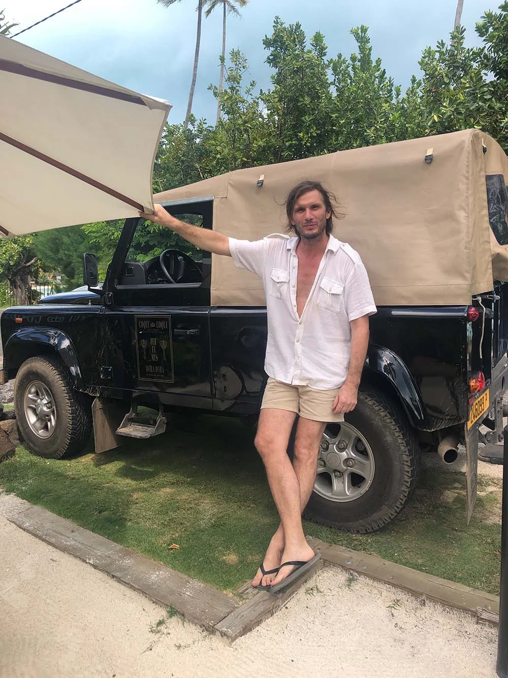 Coqui Coqui Co-Founder and perfumer Nicolas Malleville.