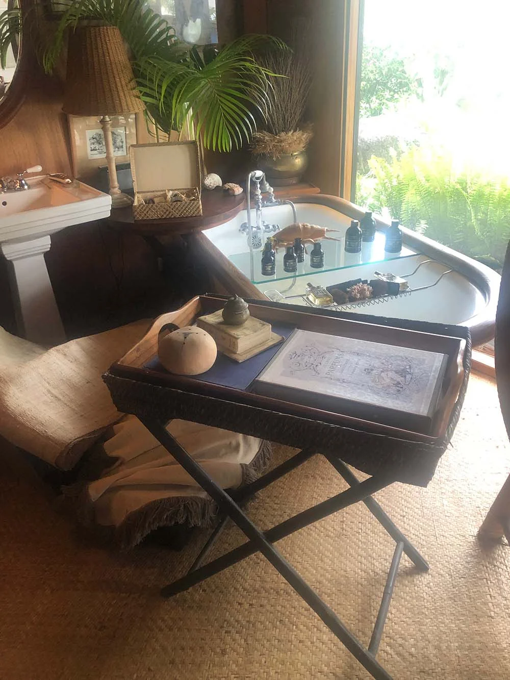 Visitors enjoy a sensory experience captured in the essence of Coqui Coqui’s entire collection.