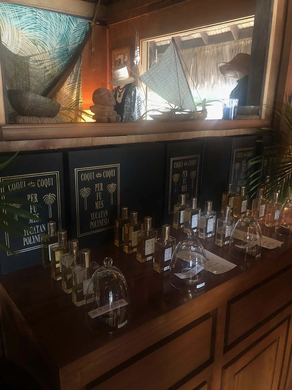 Unique fragrances, oils, beauty products, and scents for the home and body can be found in the boutique.