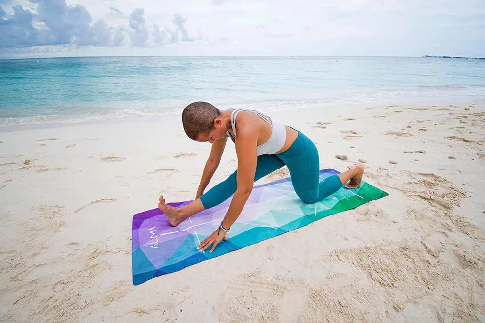 This Foldable Yoga Mat Is Perfect for the Yogi On-the-Go