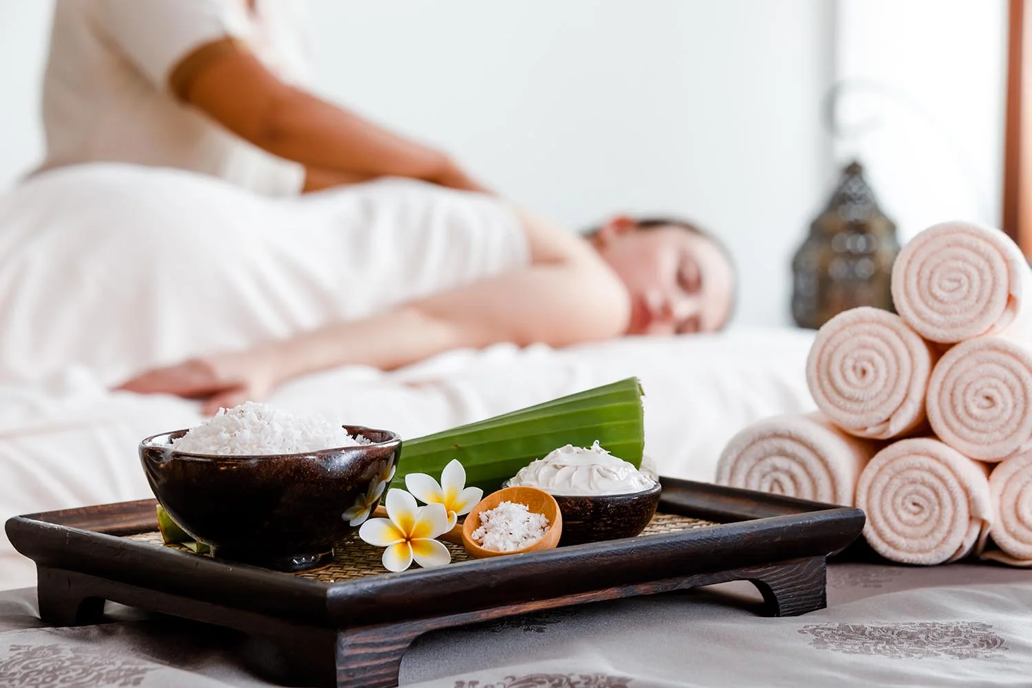 The Coconut Indulgence is one of the spa’s most popular treatments.