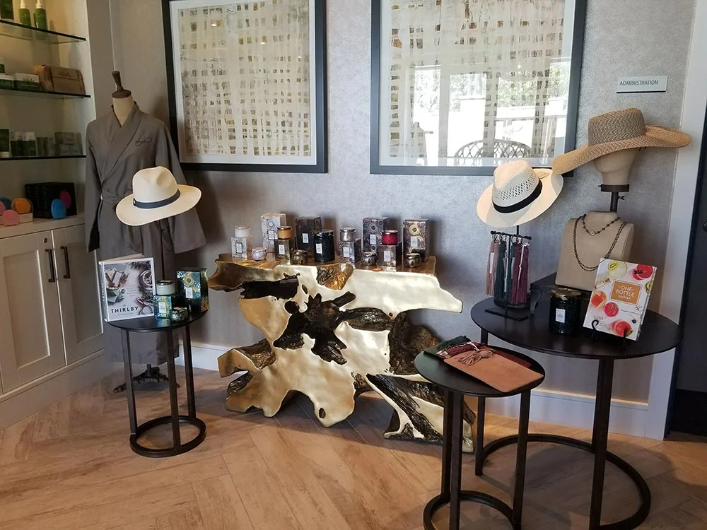 Retail therapy at Drift Spa.