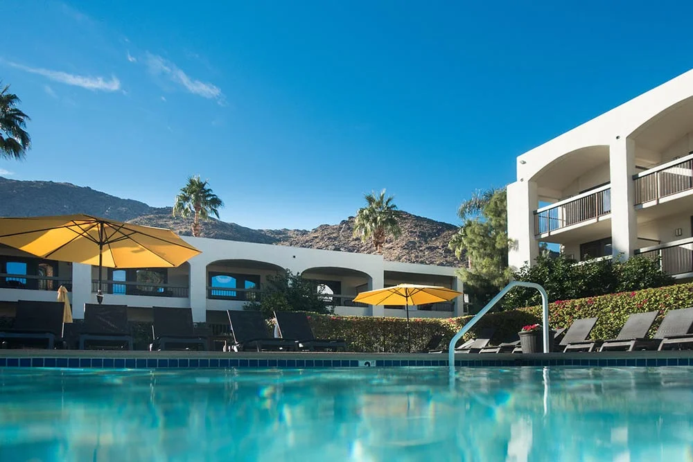The resort swimming pool.