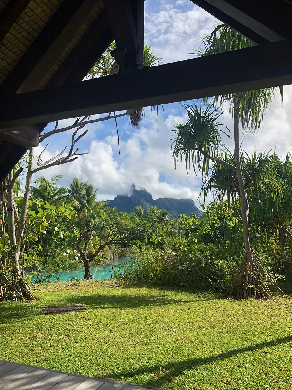 We enjoyed stunning views during lunch.