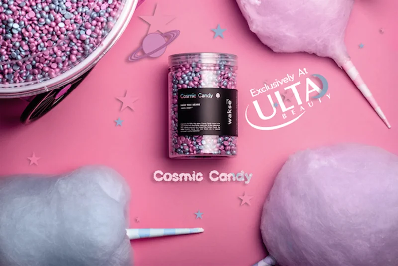 Wakse launched an Ulta-exclusive cotton candy-scented wax for the ultimate luxury experience.