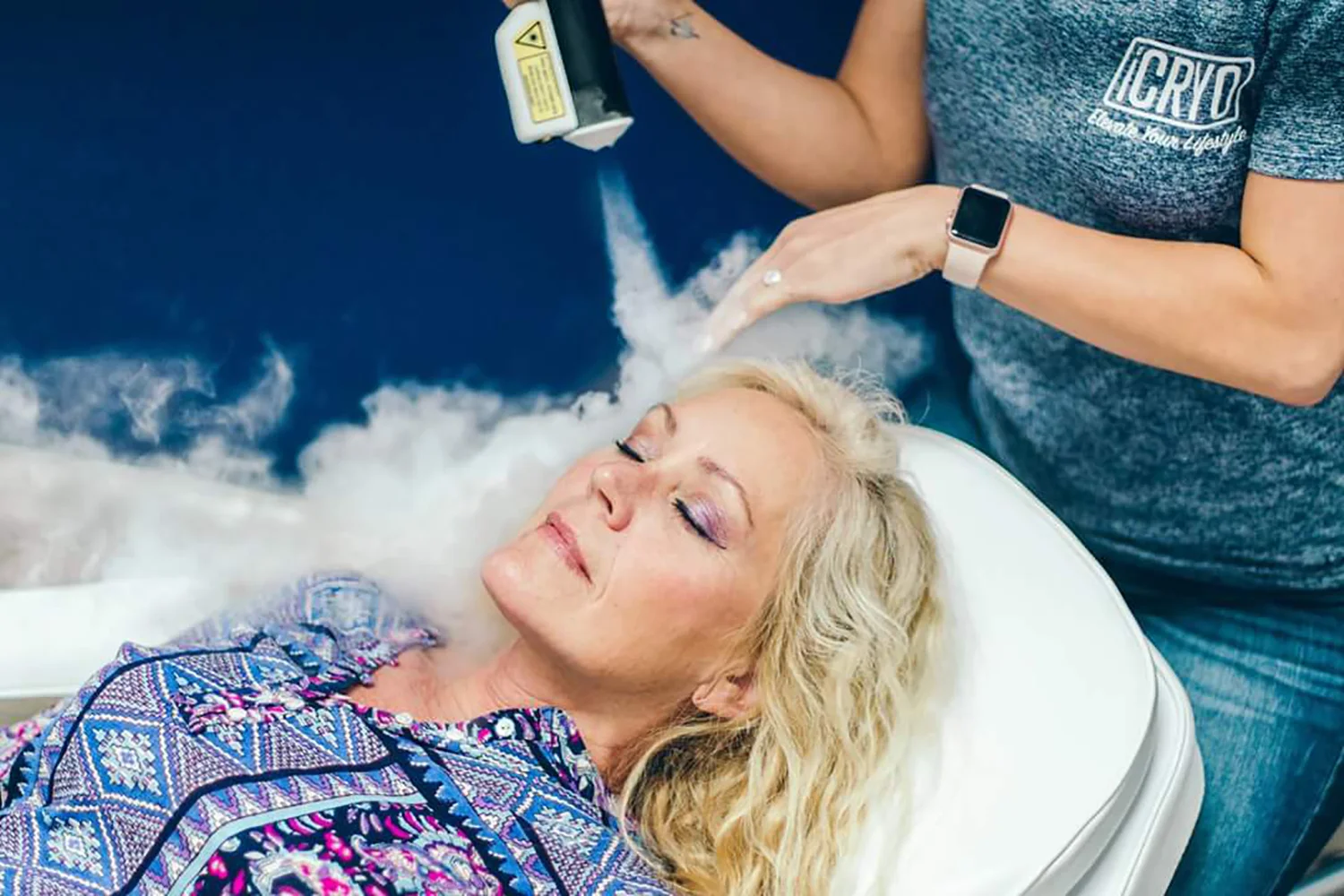 Whole Body Cryotherapy is a non-invasive therapy that triggers the body’s natural fight or flight response to accelerate recovery and decrease inflammation throughout the body.