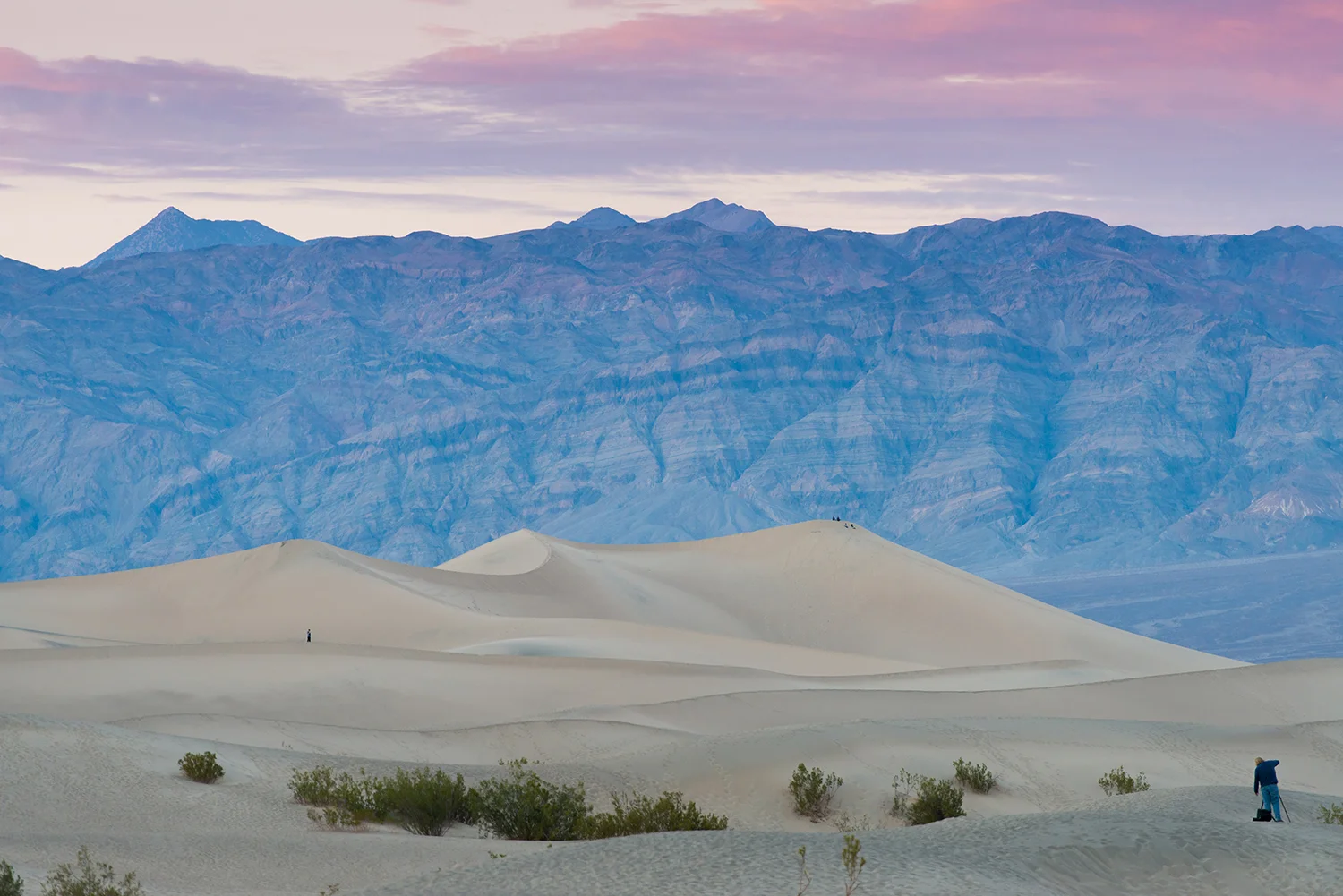 Death Valley is located in the northern Mojave Desert bordering the Great Basin Desert in Eastern California.