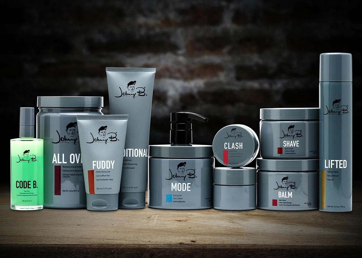 Johnny B. Hair Care is a line of high quality men’s grooming products that are innovative and affordbale.