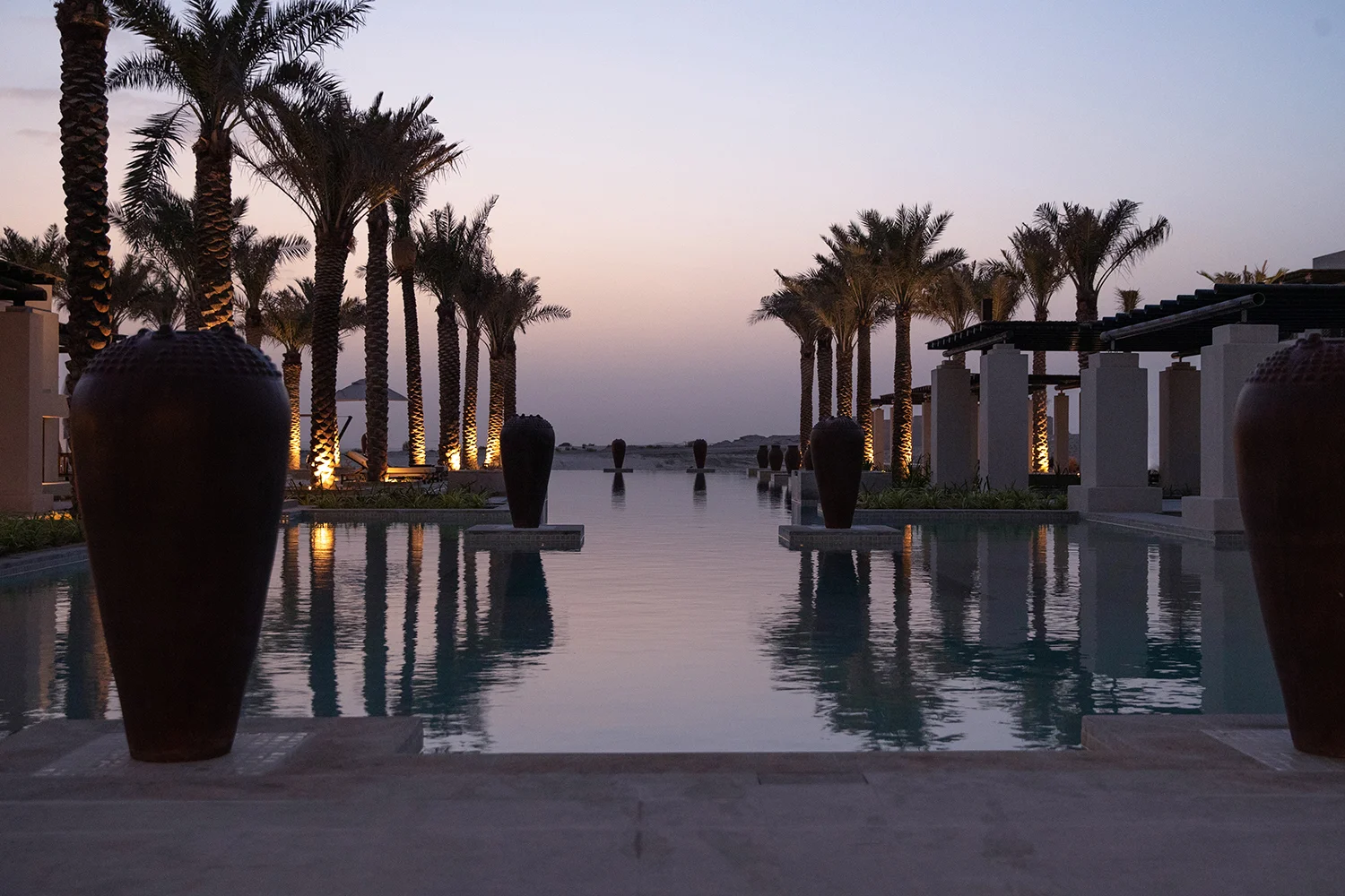 The resort’s swimming pool.