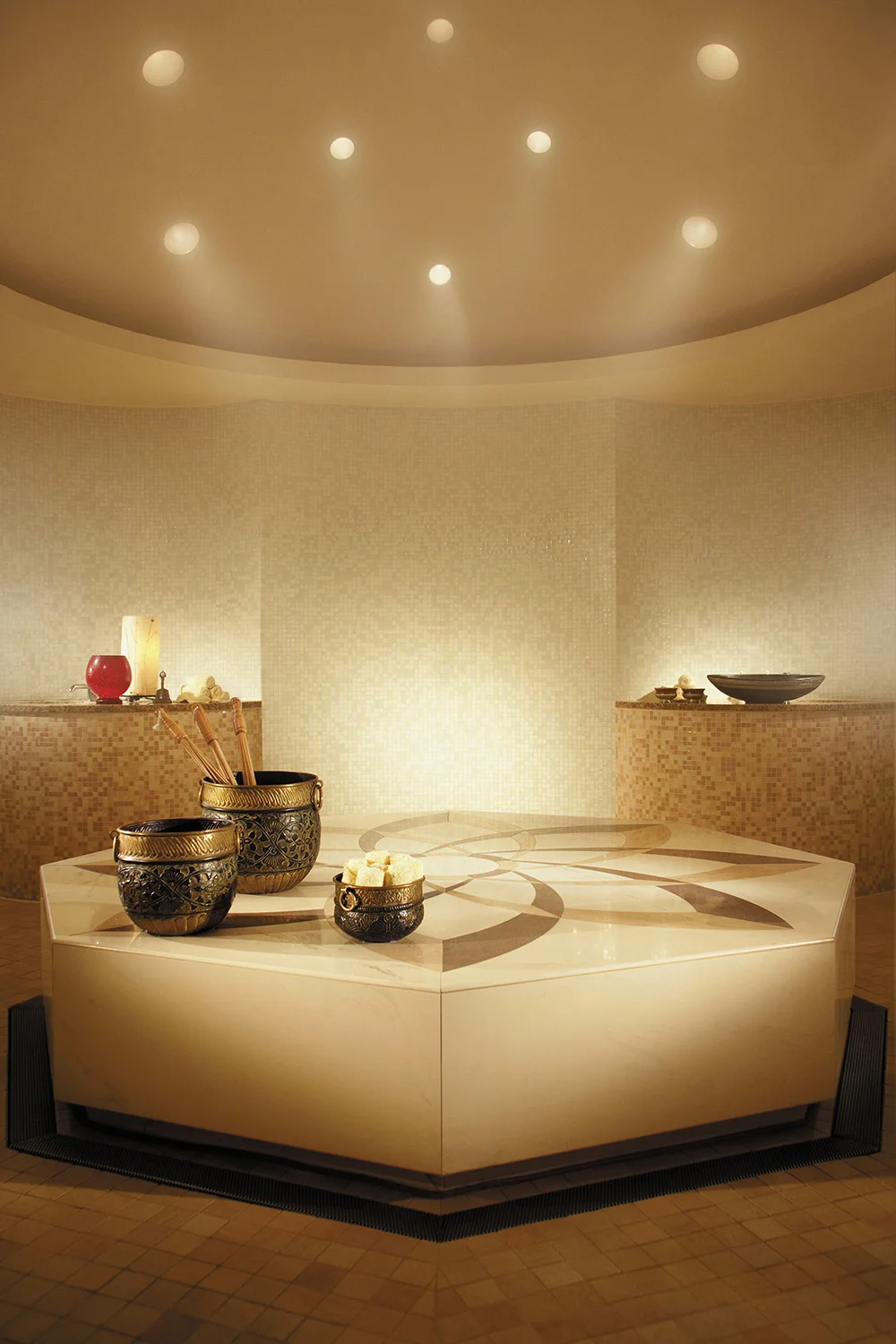 The hammam at Hareer Spa by L'OCCITANE.