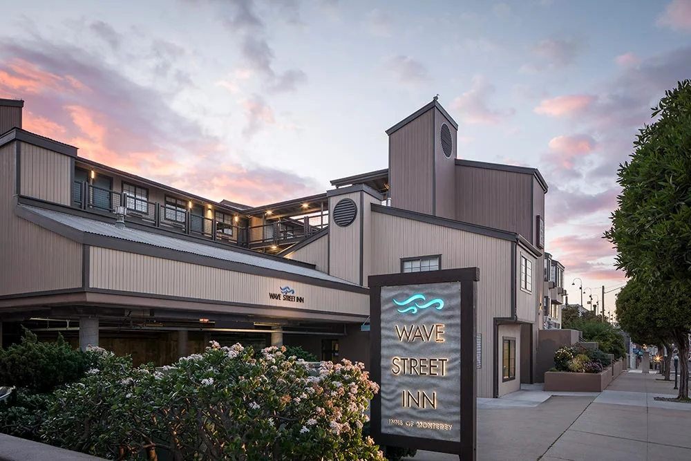 Wave Street Inn in Monterey, California.