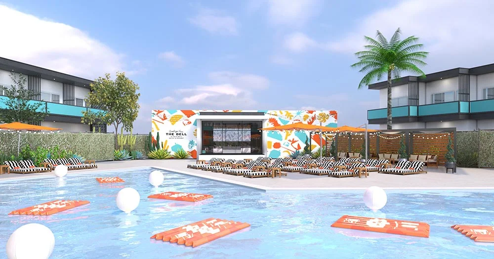 The Taco Bell Hotel and Resort will start taking reservations on June 27 for stays between August 8-12.