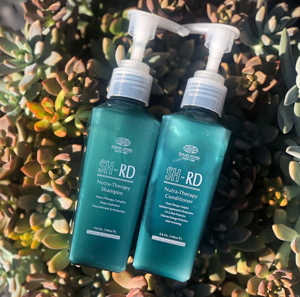 SH-RD Shampoo ($35) cleans your hair gently without drying it out, while SH-RD Conditioner ($35) moisturizes and repairs.