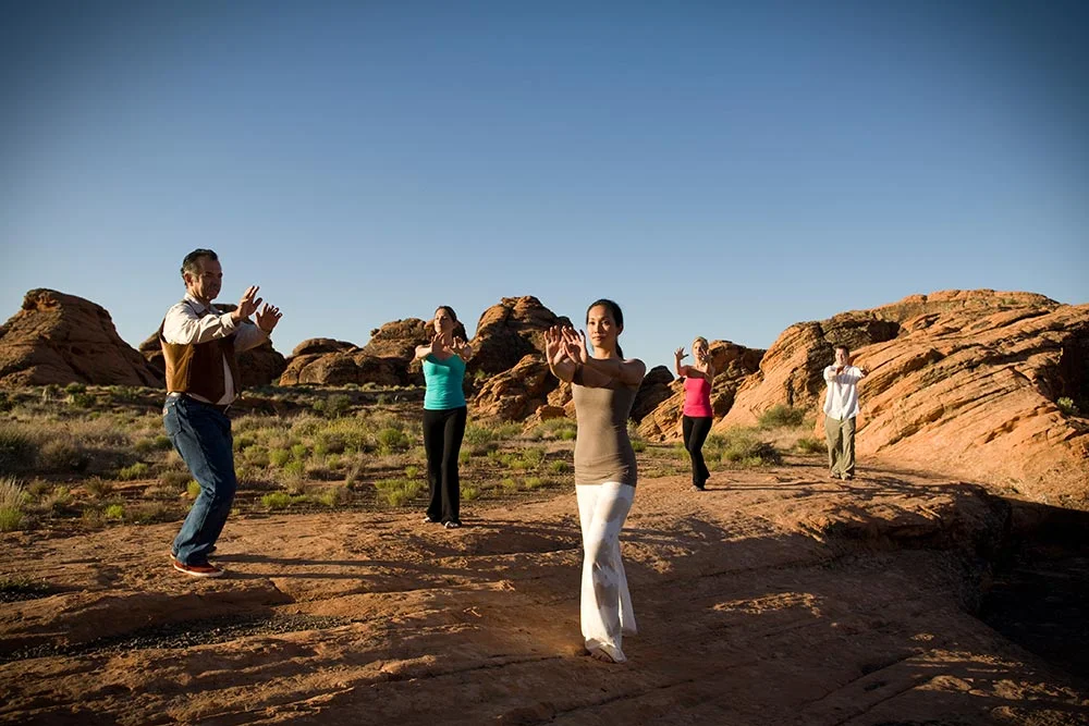 Tai Chi at Red Mountain Resort.